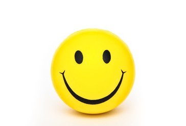 Smiley Face Ball - A soft foam toy for kids - Stress reliever squeeze ball- Hand Exercise soft happy face smiley balls (Pack of 12)