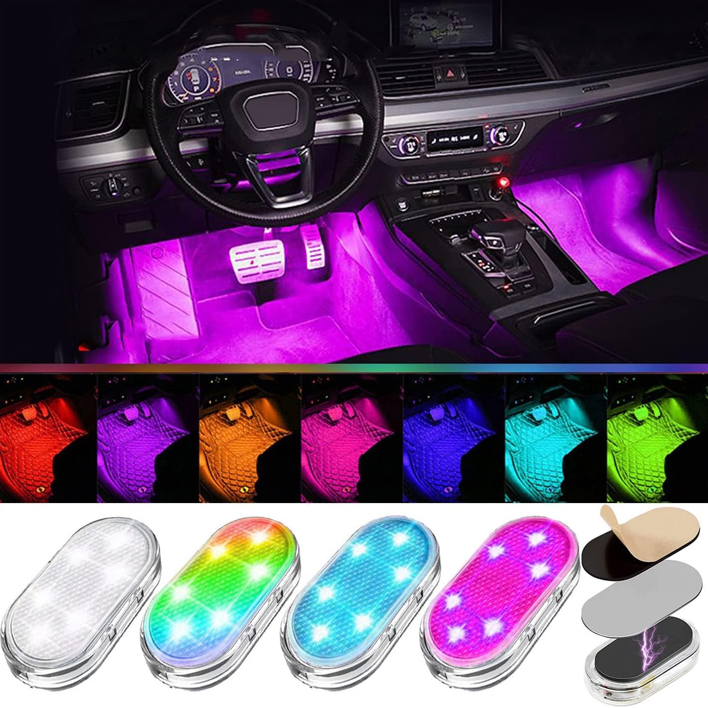 LED Car Interior Ambient Lights