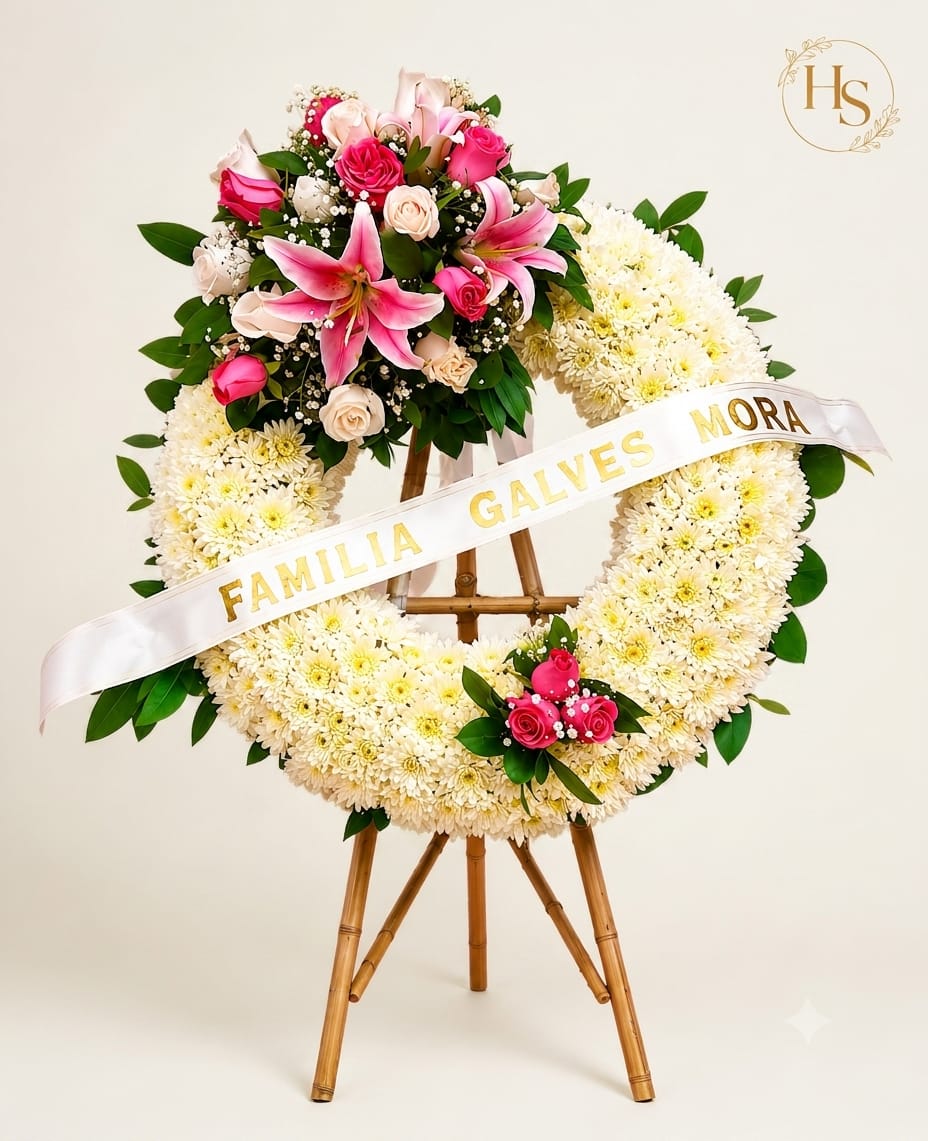 Corona Fúnebre: Homenaje de Cariño y Ternura