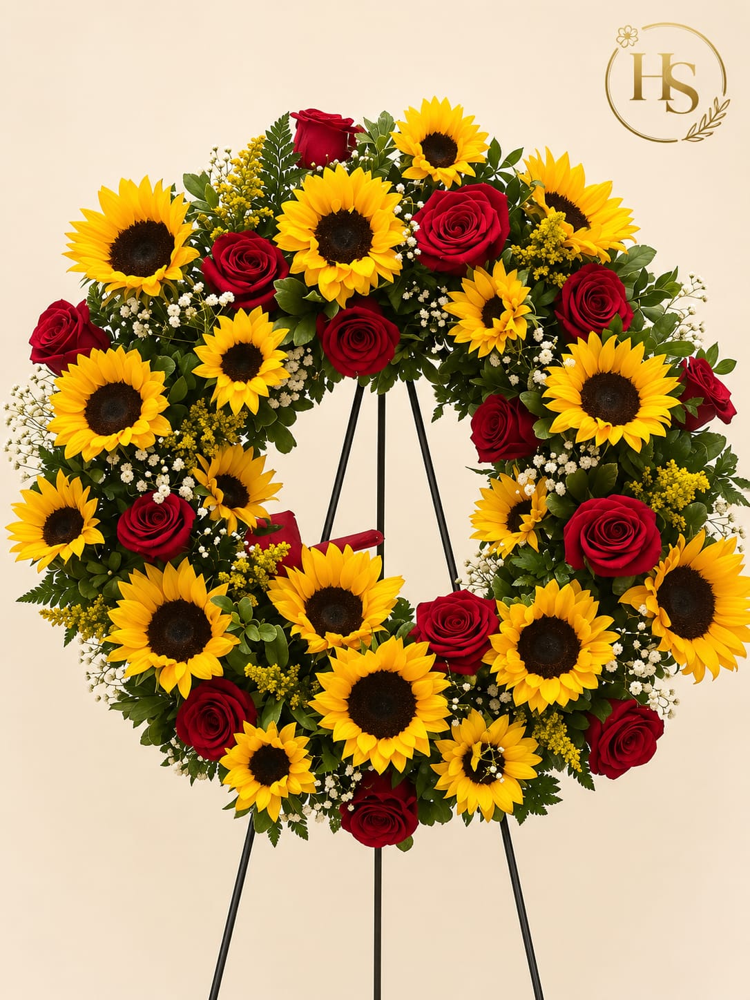 Corona Fúnebre: Homenaje de Luz y Energía Vital