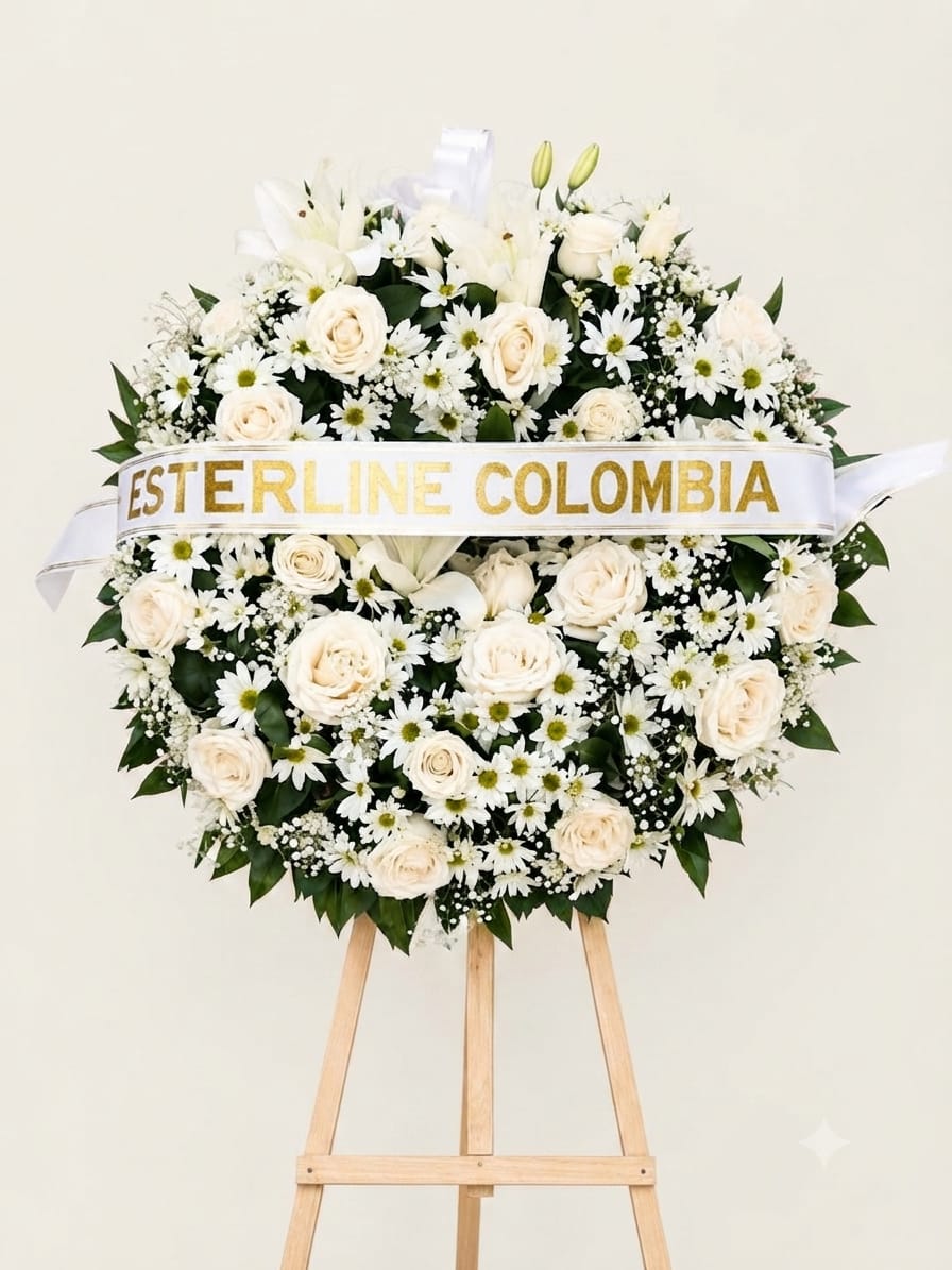 Corona Fúnebre: Homenaje Institucional de Distinción