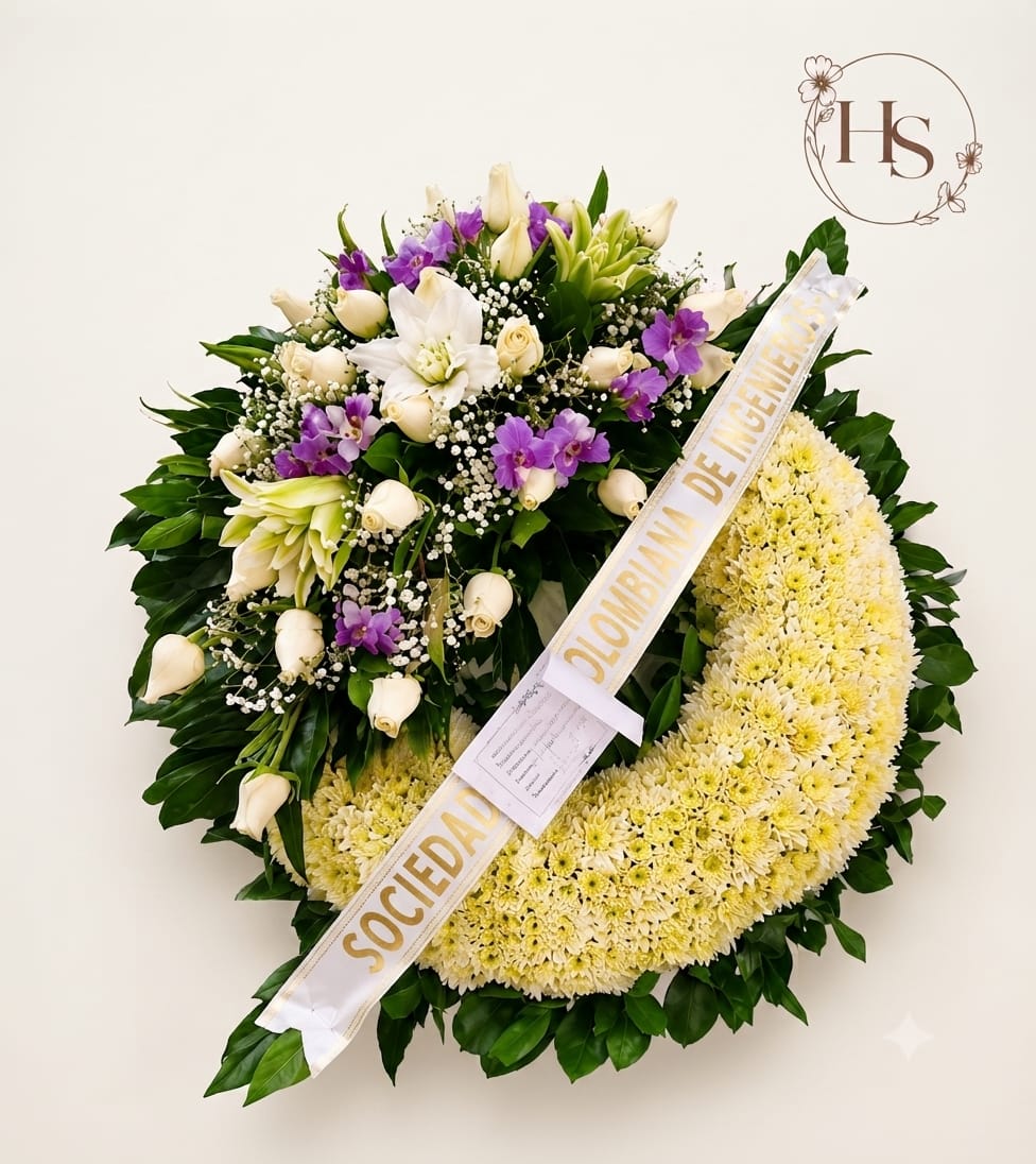 Corona Fúnebre: Homenaje de Distinción