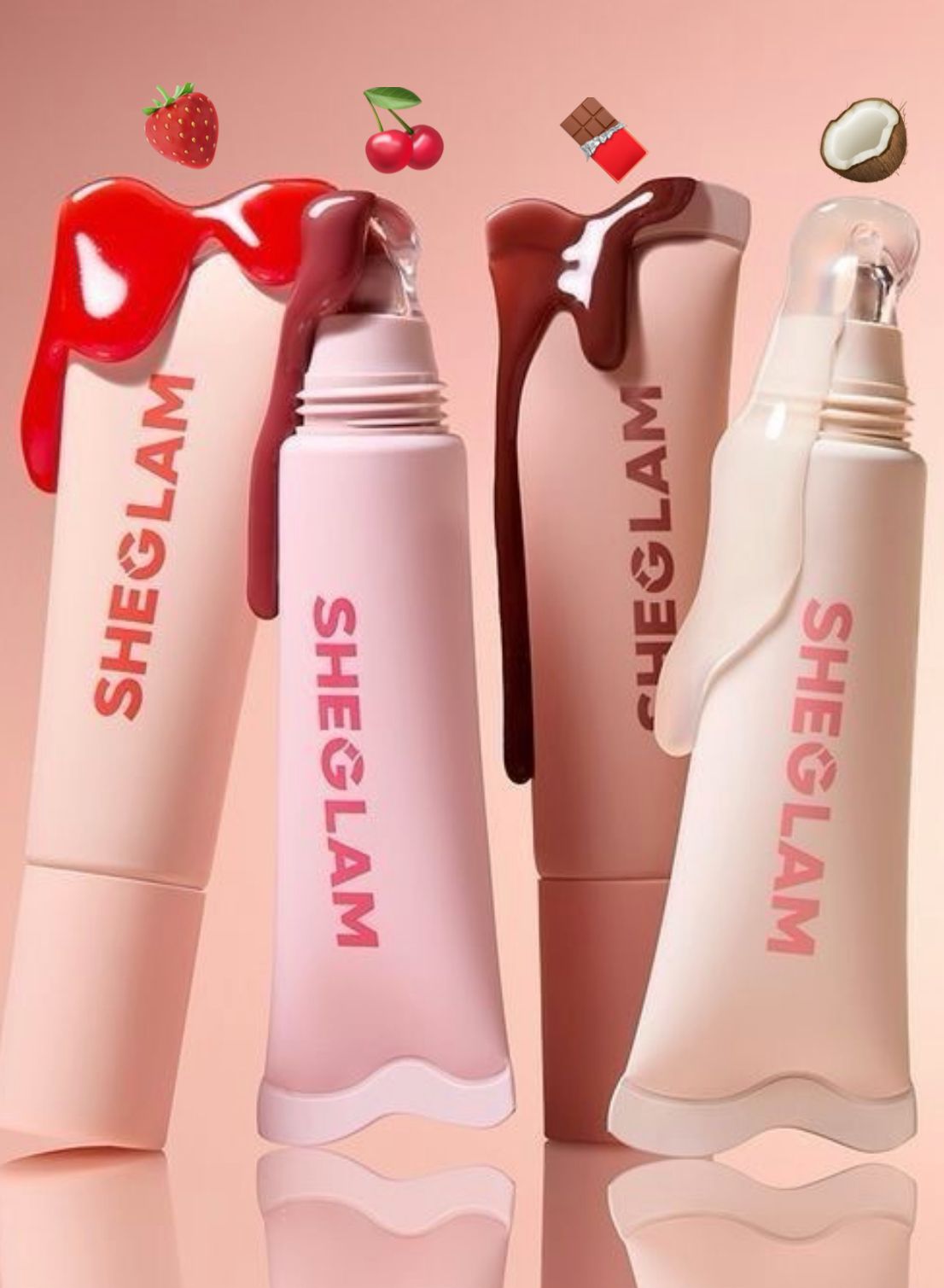 Lipgloss Sheglam 4 Tonos