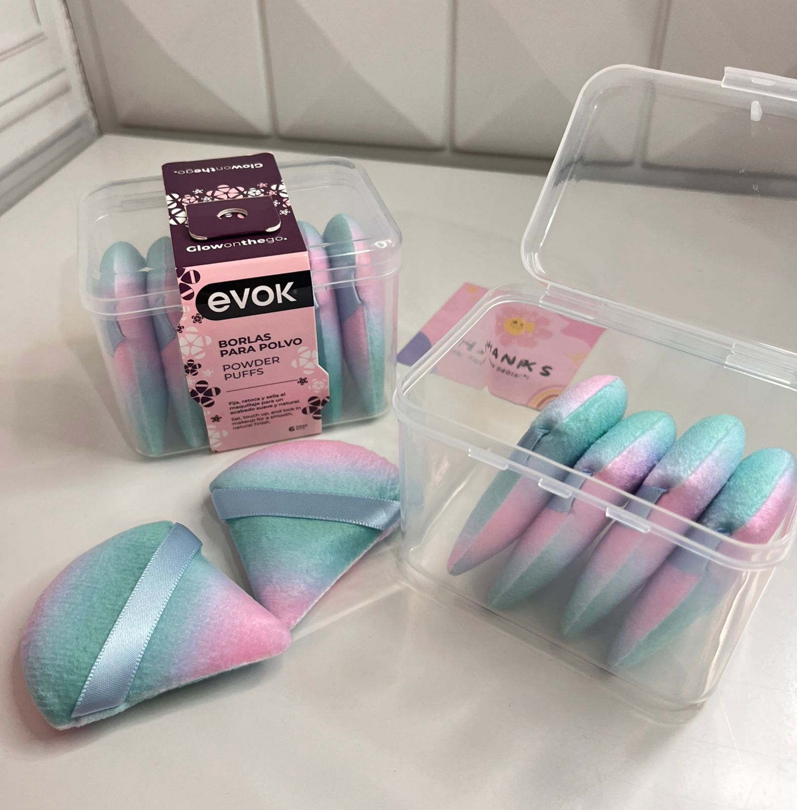Set de 6 Borlas en Cajita EVOK