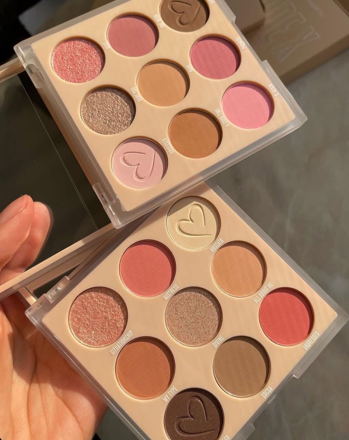 Sombras Nude Beauty Creations