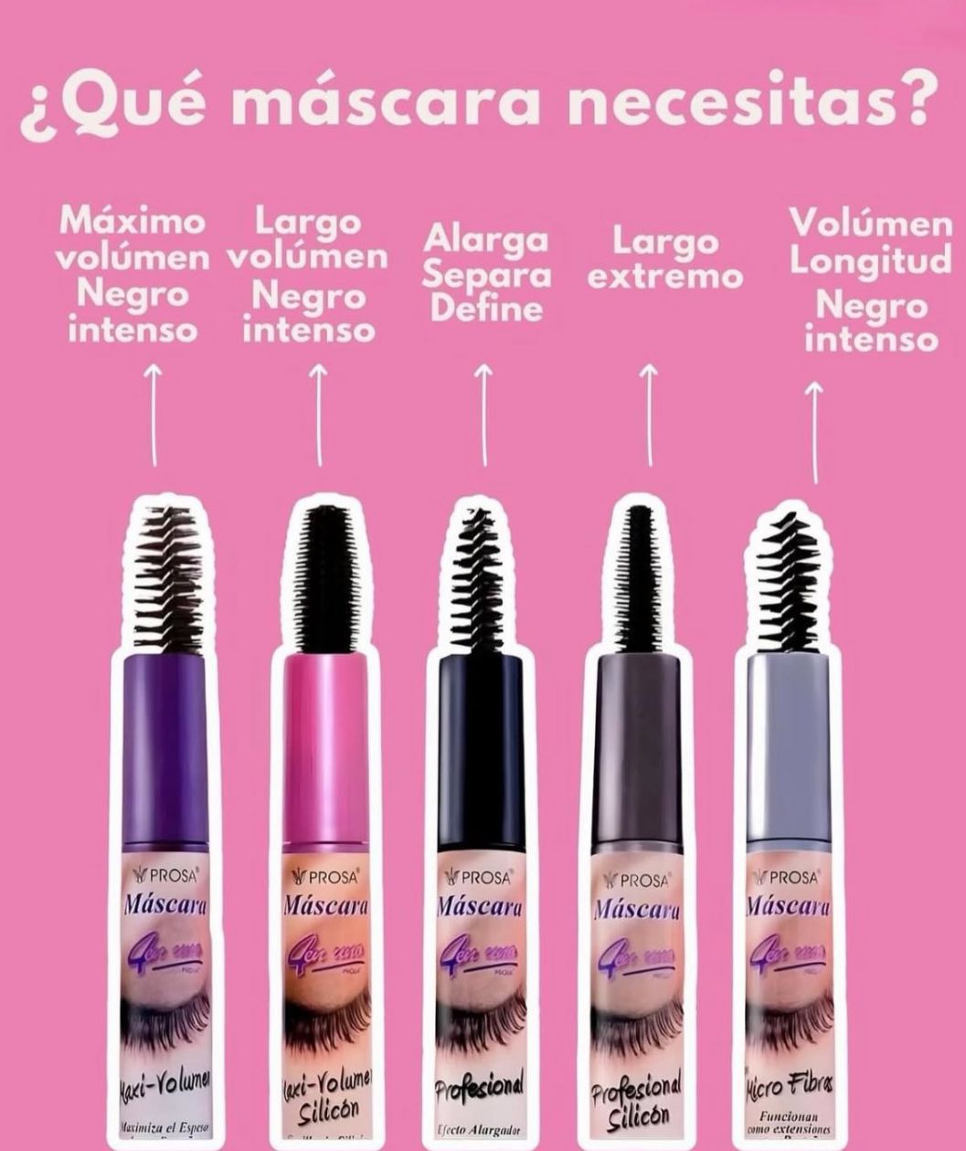 Máscara de Pestañas Prosa
