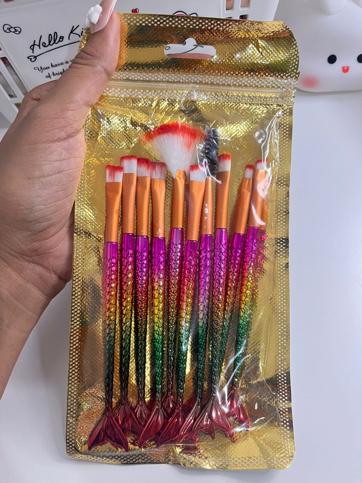 Set de Brochas de Maquillaje Sirena