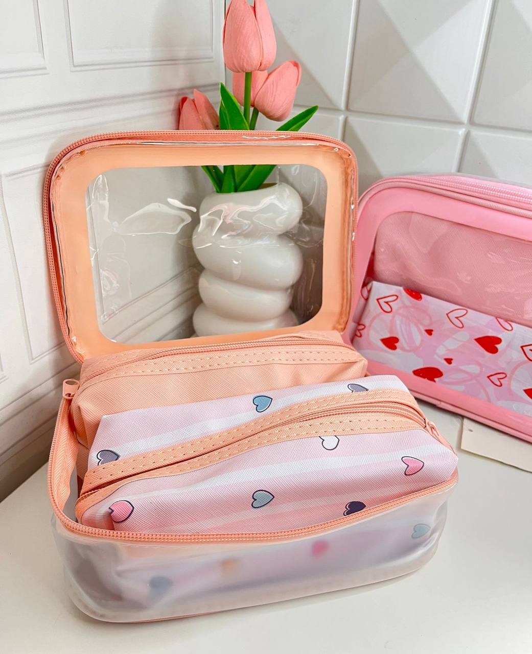 Cosmetiquera 3PCS