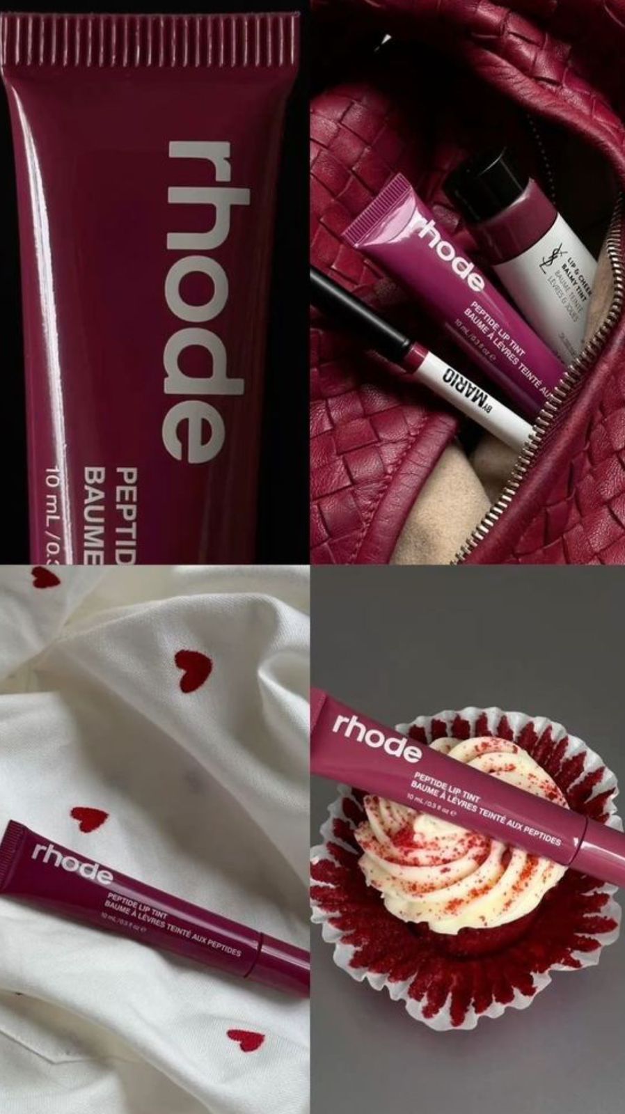 Lipgloss Rhode dup (expresso y Rasperry Jelly)