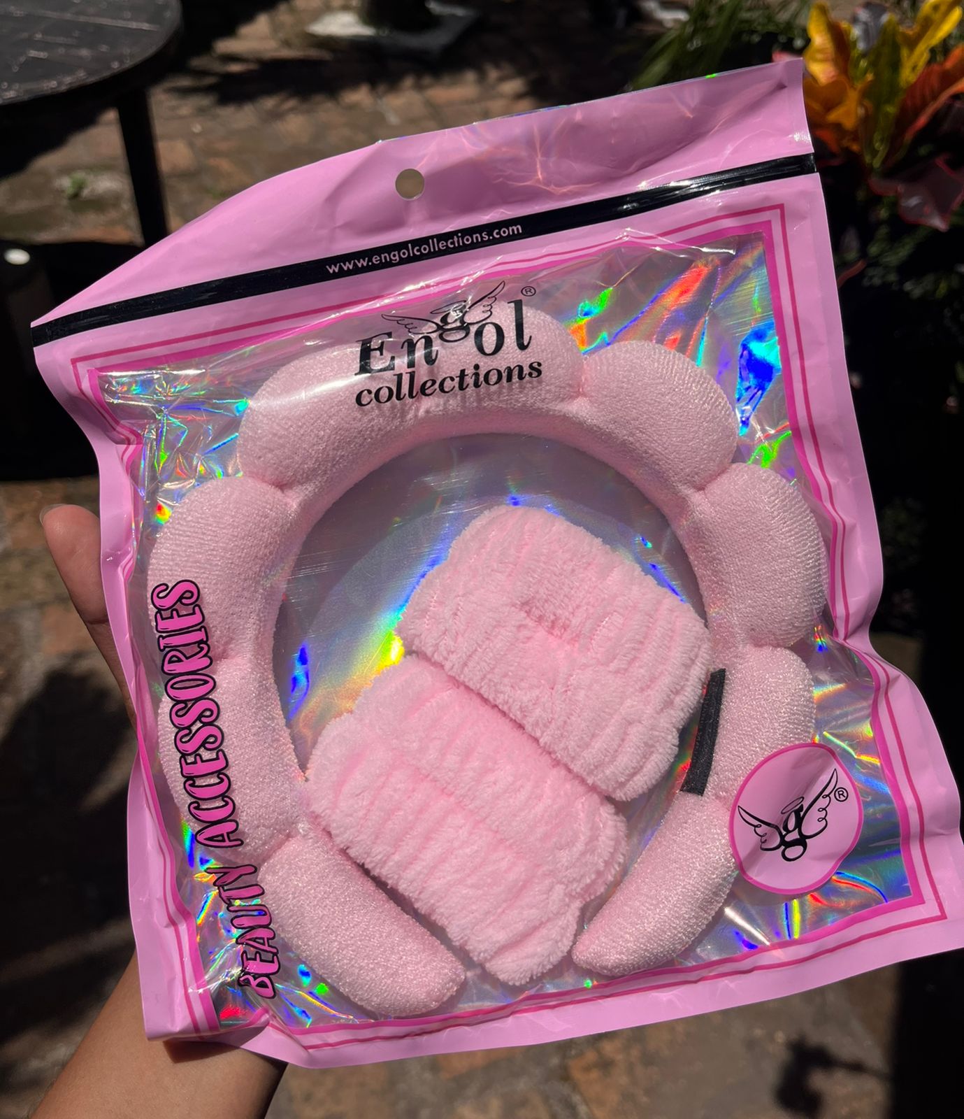 Set de Banda para cabello Marca Engol