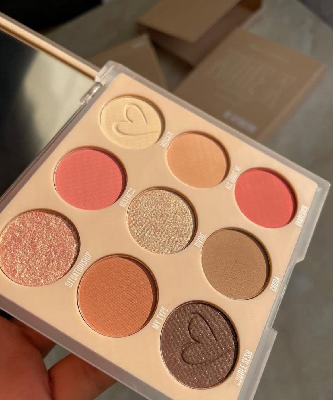 Sombras Nude Beauty Creations