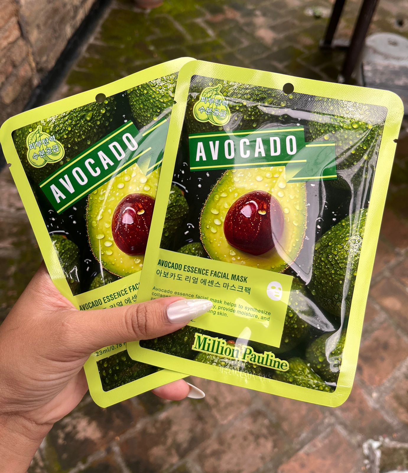 Mascarilla Facial de Esencia de Aguacate
