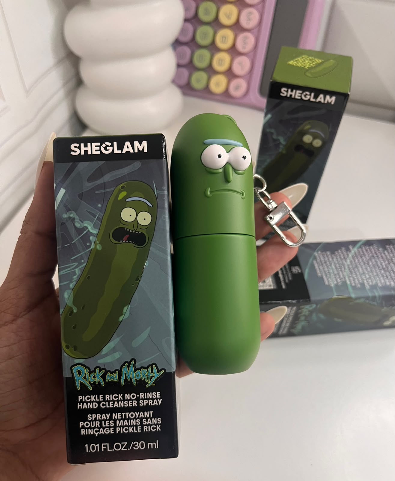 Spray Sanitizante Rick and Morty