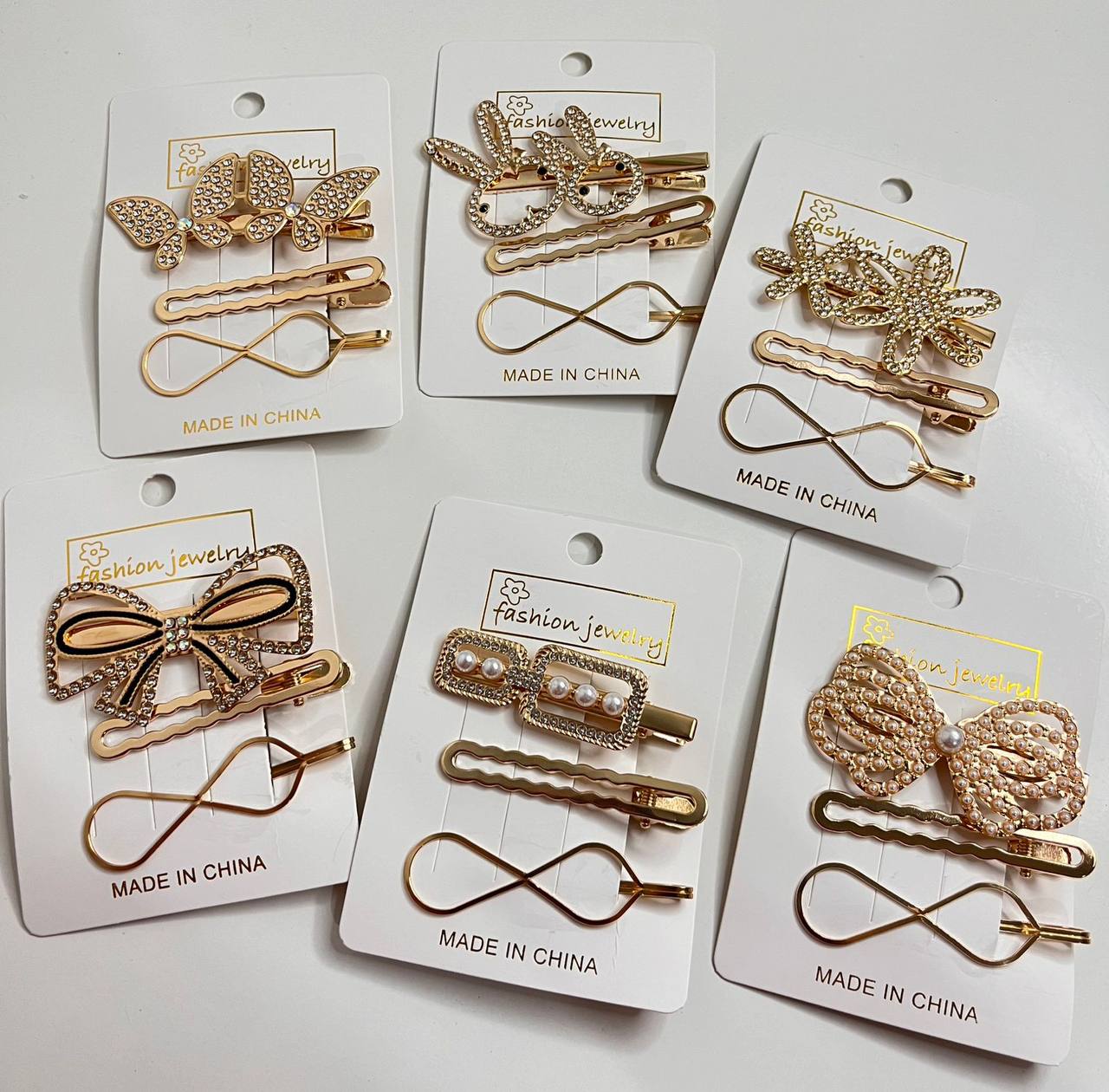 Set Pinzas para Cabello