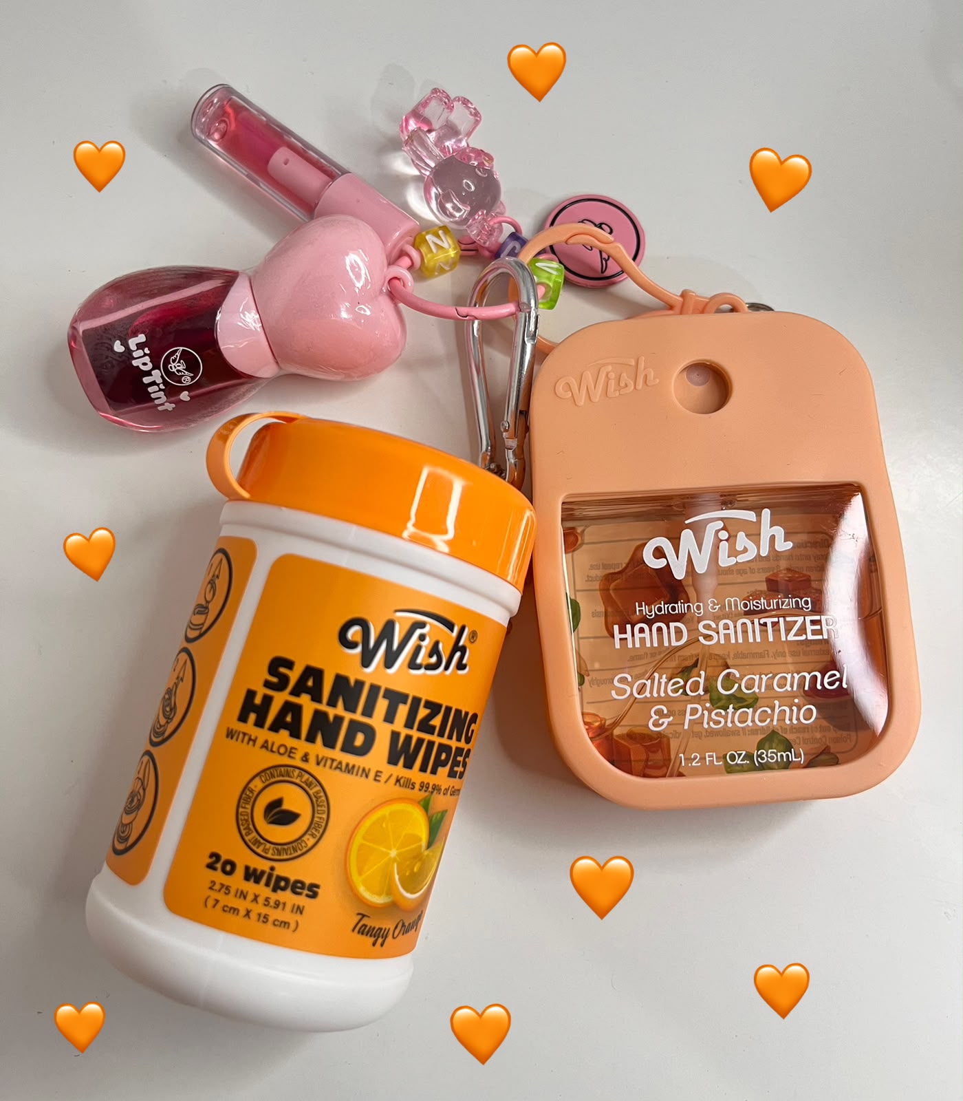 Kit llavero desinfectante Wish
