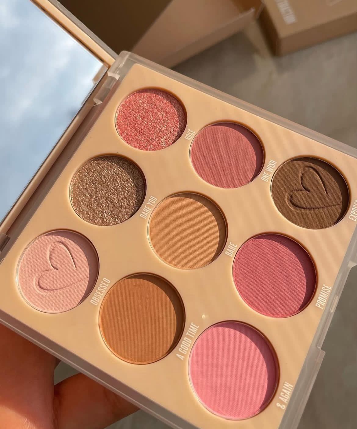 Sombras Nude Beauty Creations