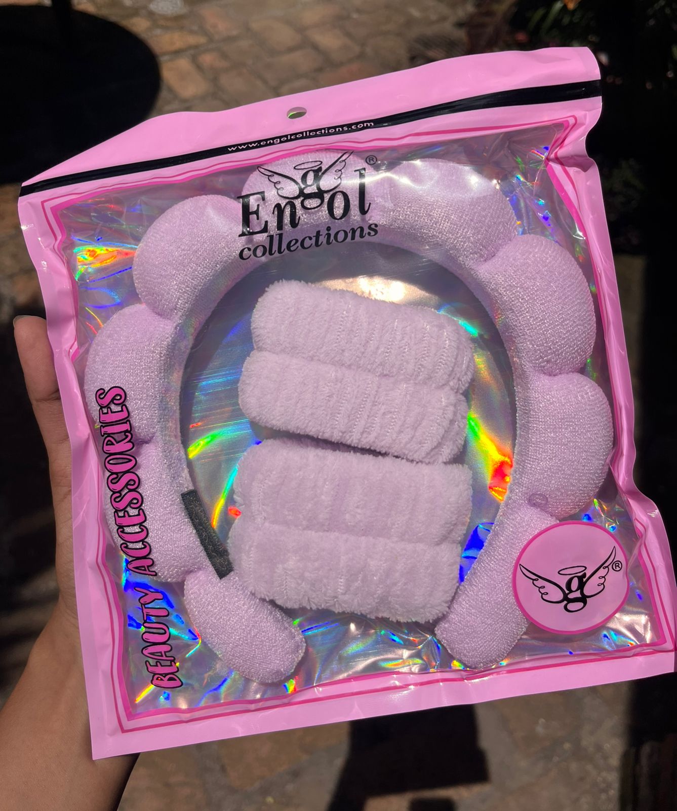 Set de Banda para cabello Marca Engol