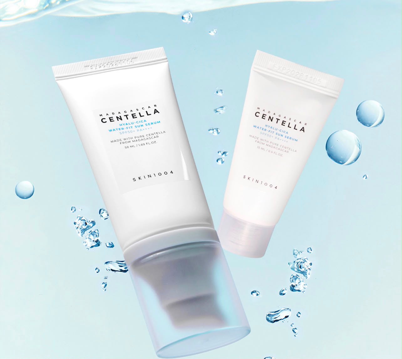 Protector Azul Centella Skin1004 + Mini protector