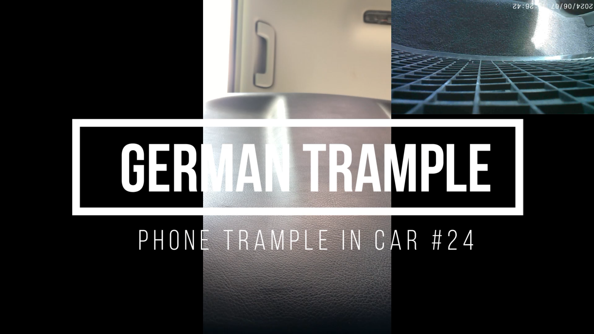 Phone Trample in Car #24