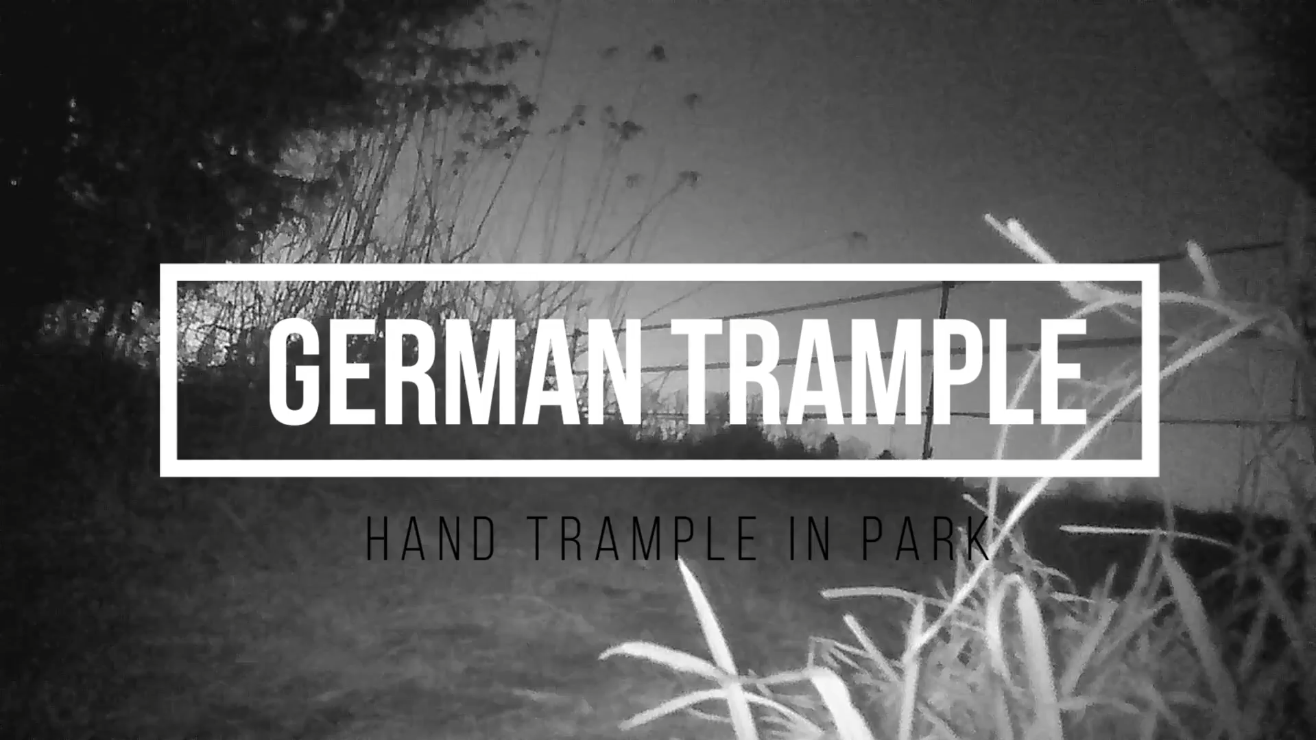 Hand Trample in Park