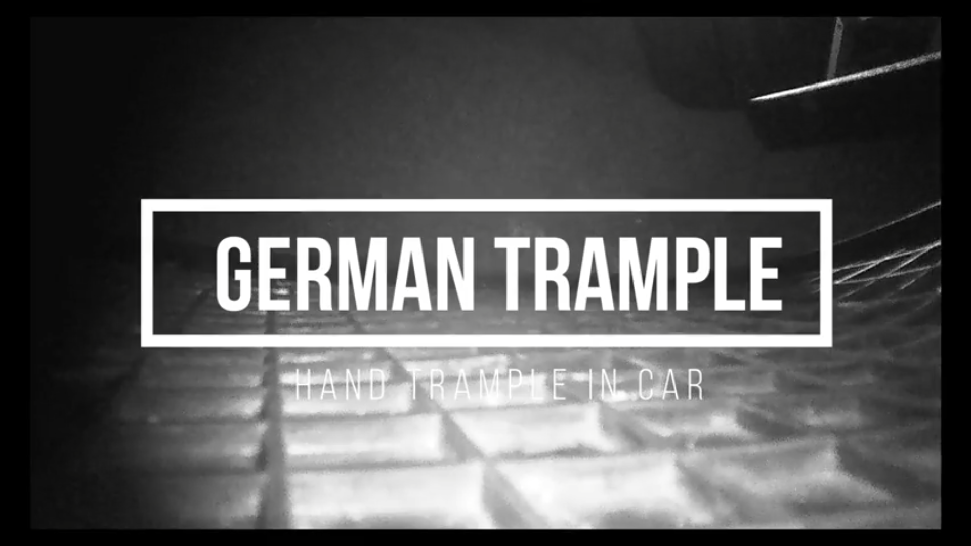 Hand Trample in Car