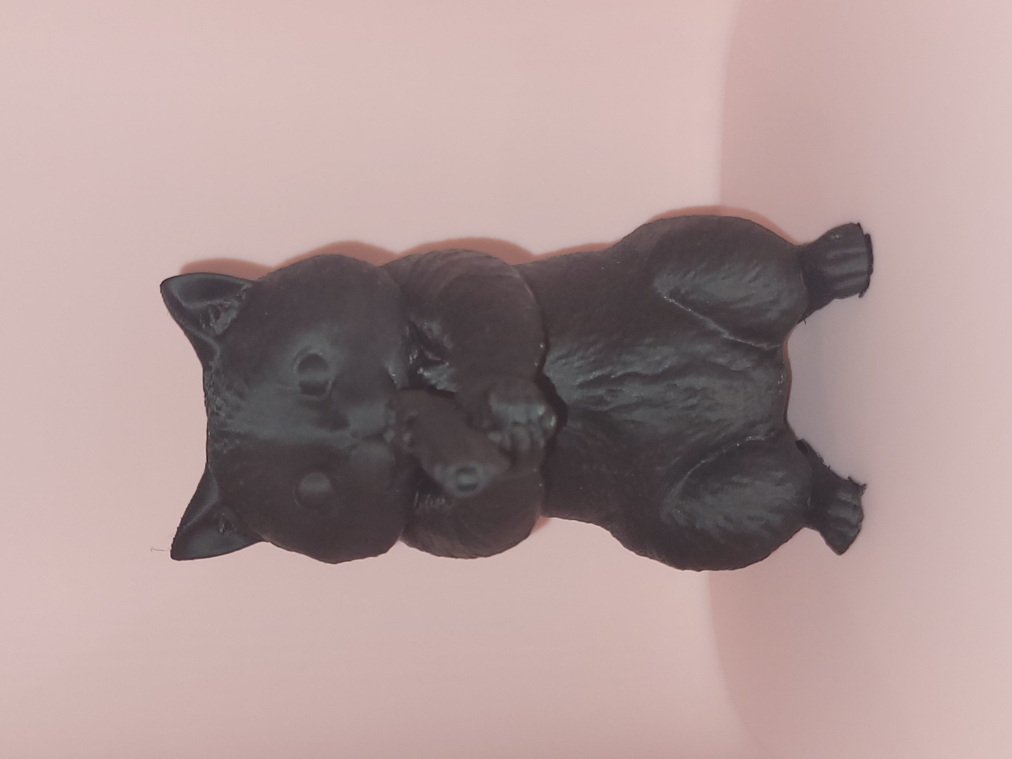 Armed & Fur-ocious Cat Figurine