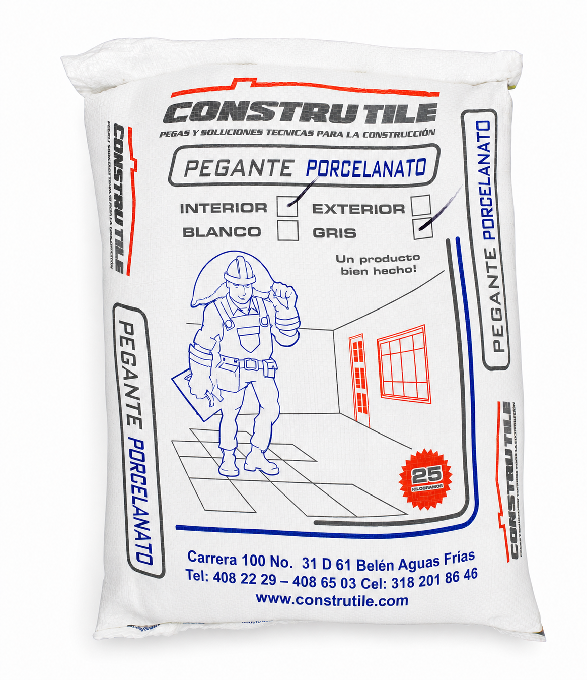 PEGANTE PORCELANICO