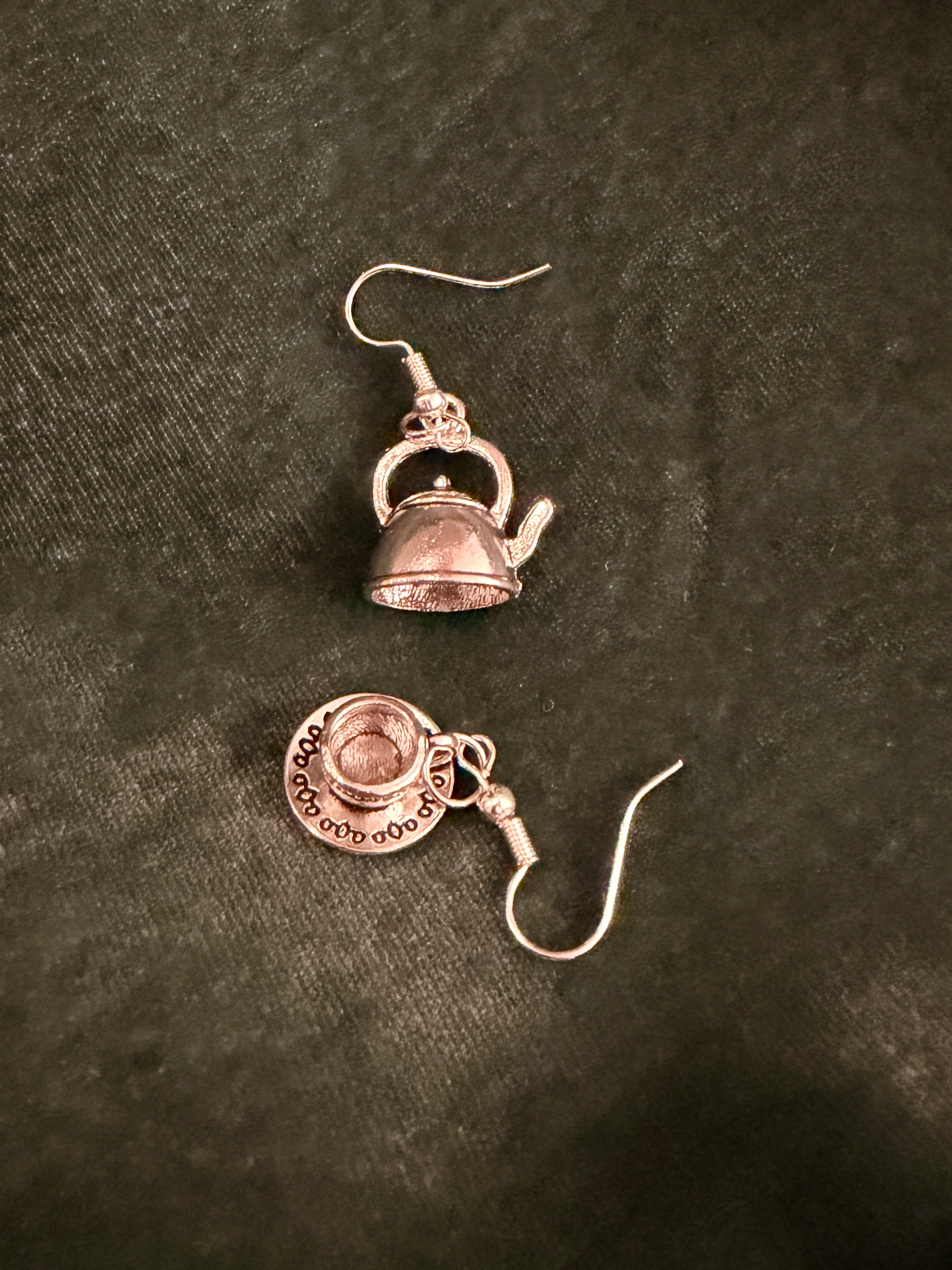 Tea Pot & Cup Earrings