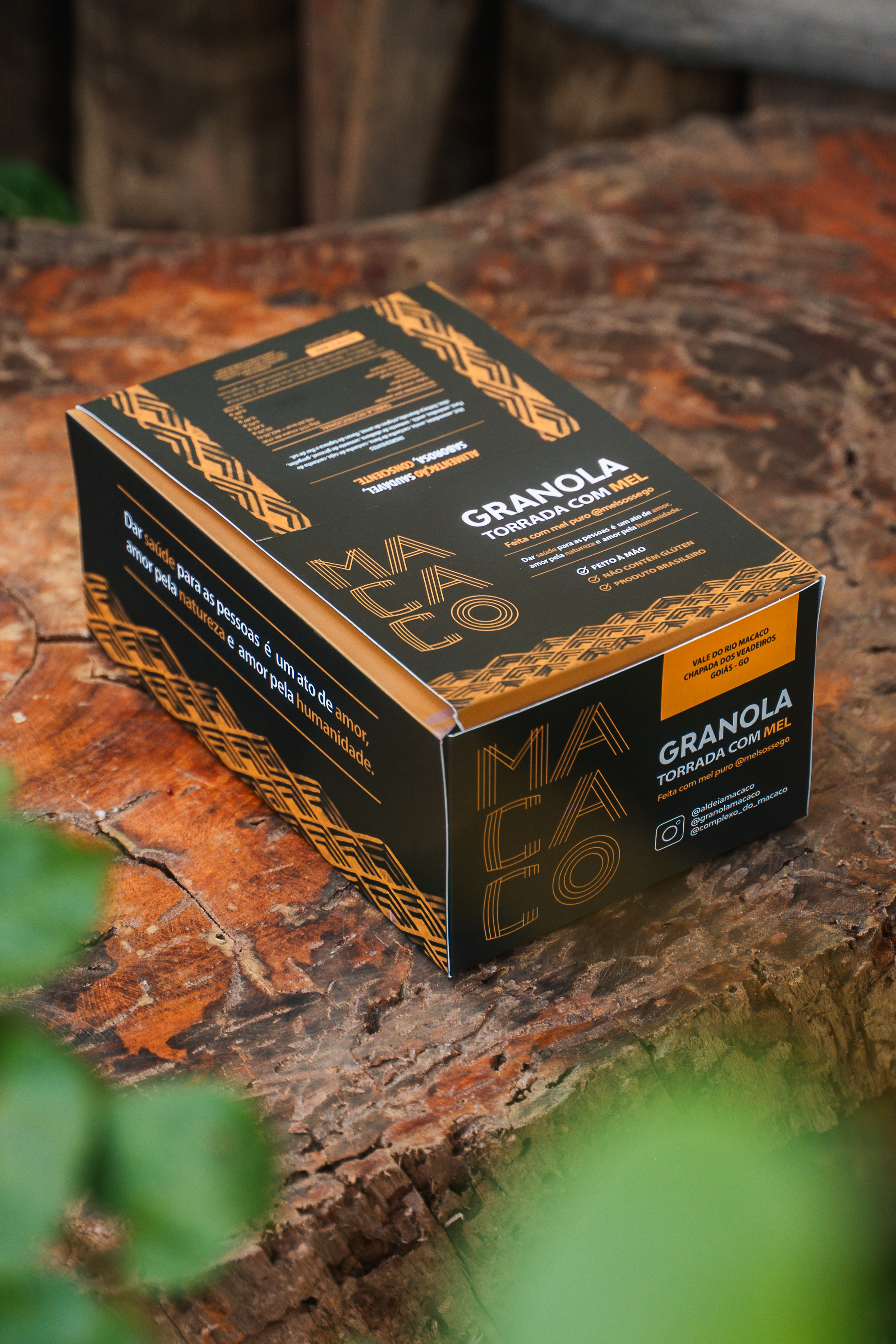 Caixa de Barra Macaco 50g — 20 unidades