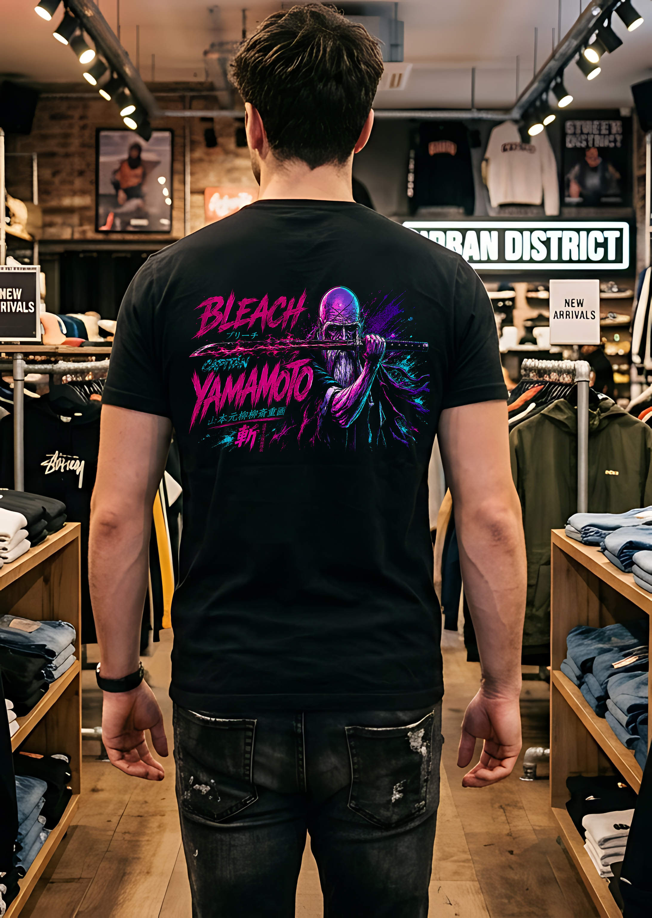 playera de bleach
