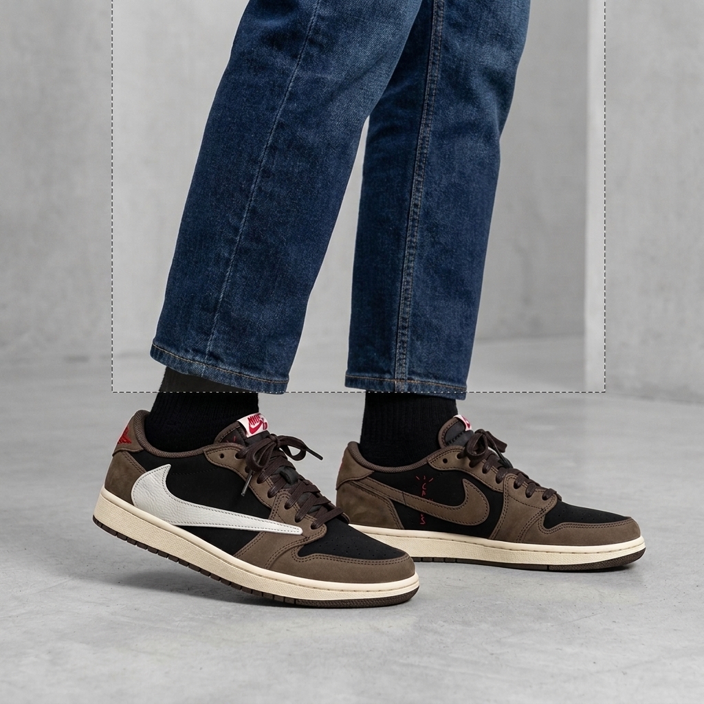 Jordan 1 Retro Low OG SP Travis Scott Mocha