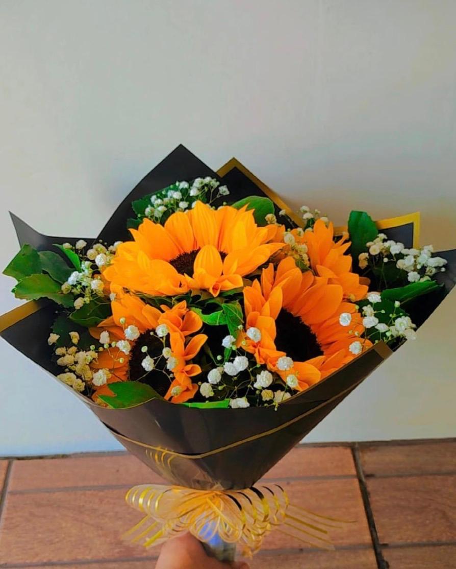 Ramo de girasoles