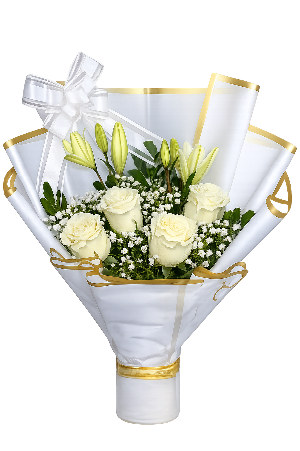 Ramo de Rosas Blancas