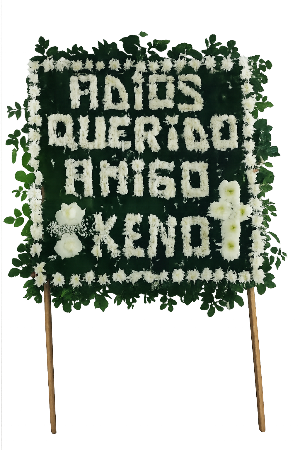 Arreglo Floral Fúnebre Personalizado