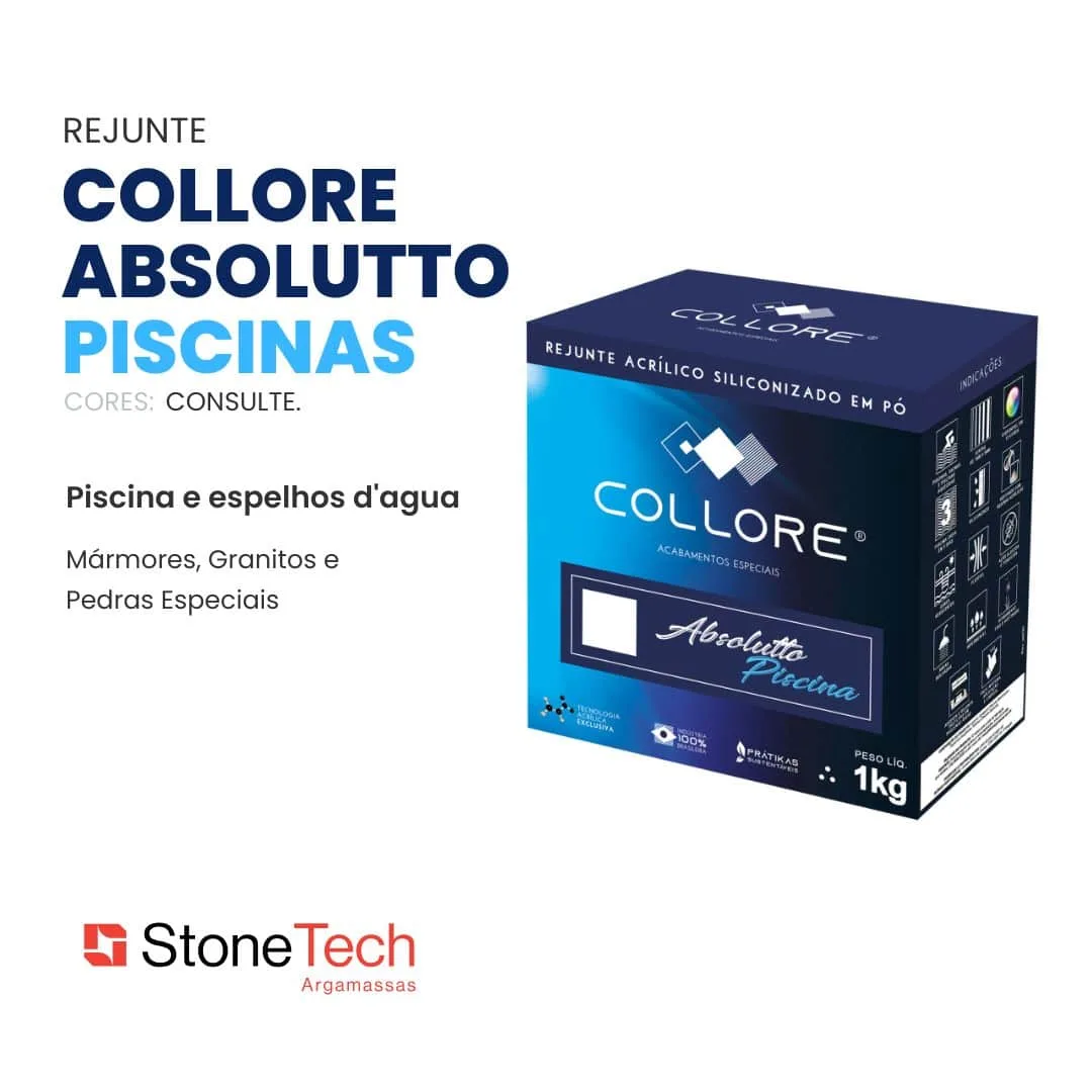 Rejunte Acrílico Siliconizado Collore