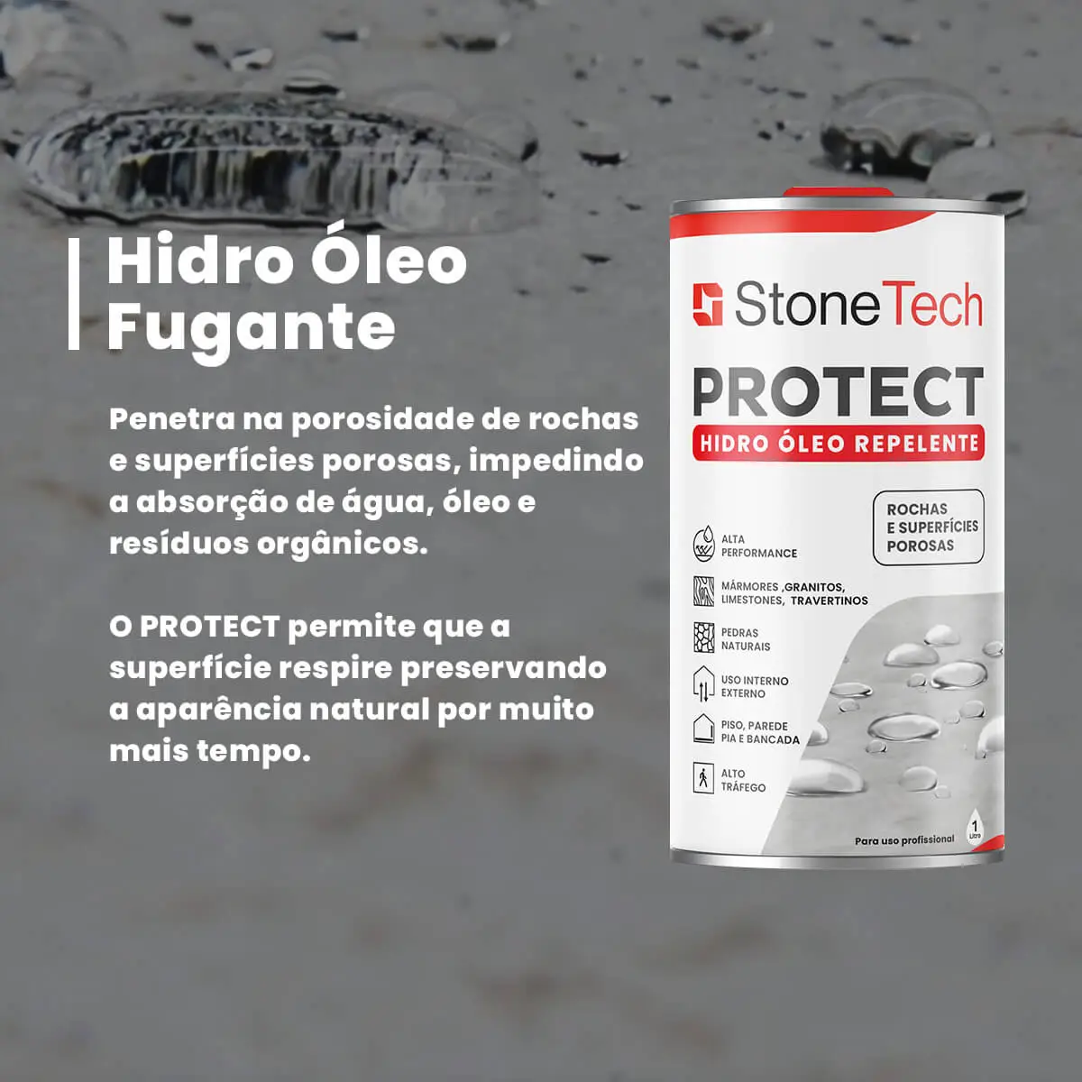 StoneTech Protect Hidro Óleo Repelente