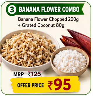 Banana Flower Combo