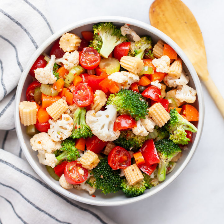 High Protien Vegetable Salad