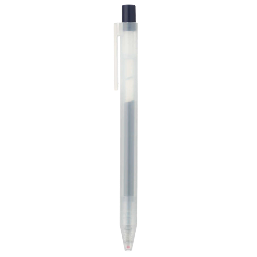 Gel Ink Ballpoint Pen Knock Type 0.5mm - Black