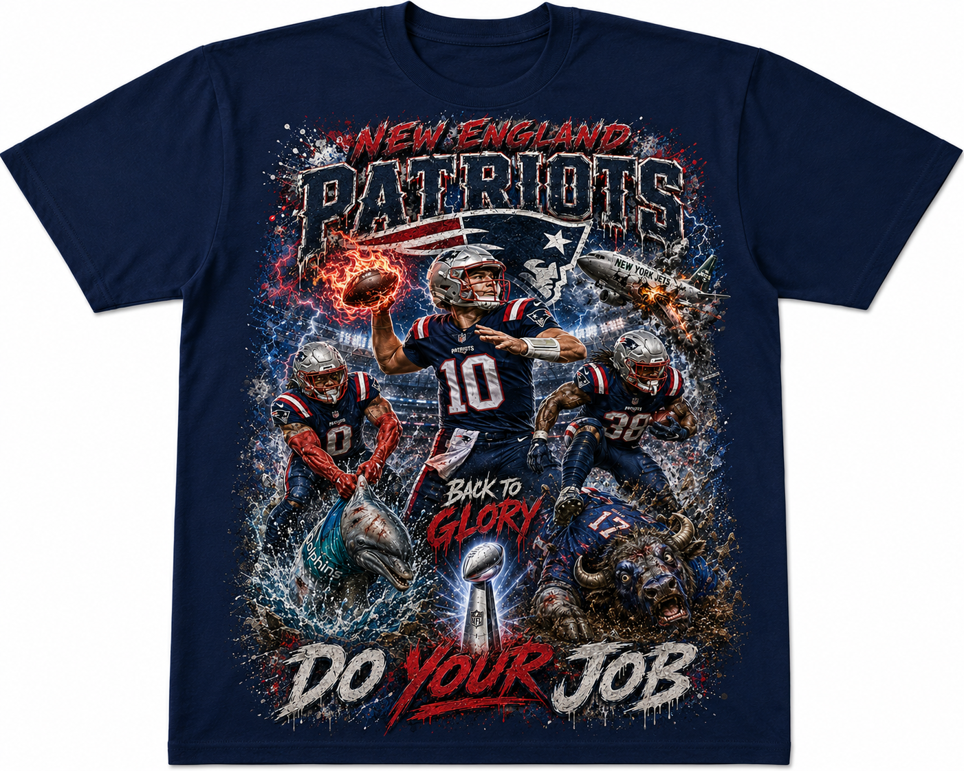 New England Patriots Graphic Shit