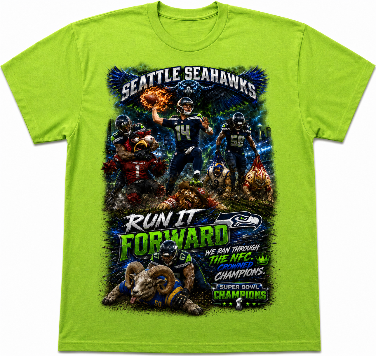 Seattle Seahawks Graphic Tee