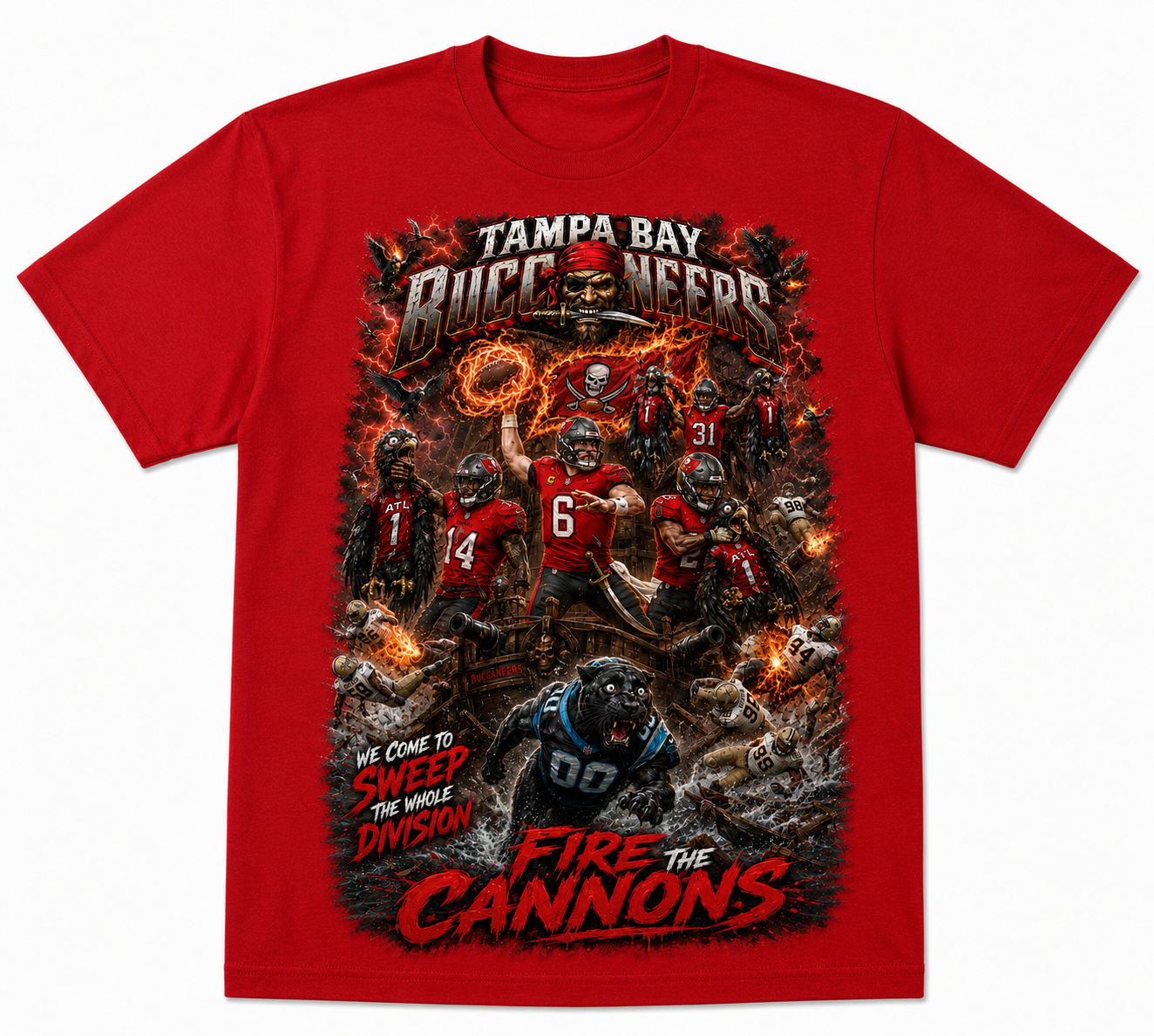 Tampa Bay Buccaneer Graphic Shirt