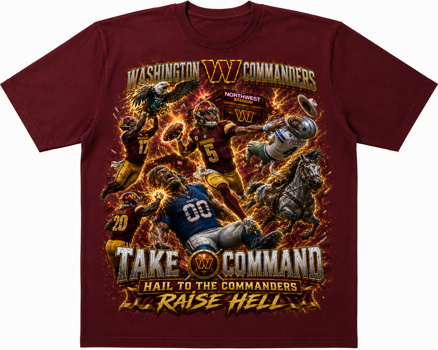 Washington Commanders Graphic Shirt 
