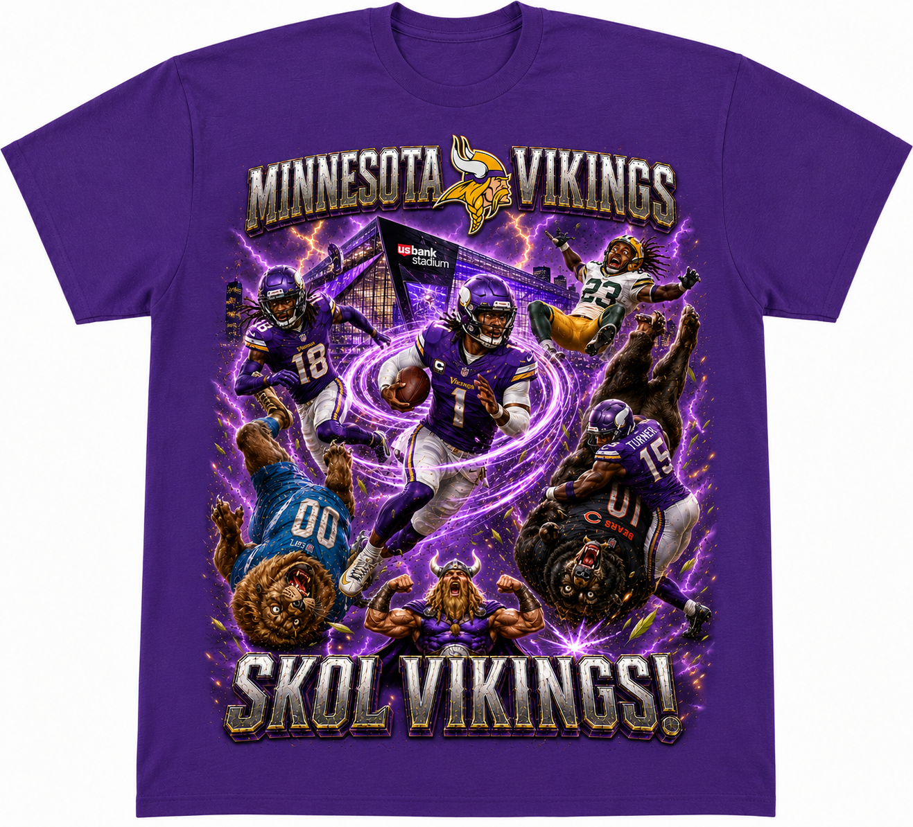 Minnesota Vikings Graphic Shirt