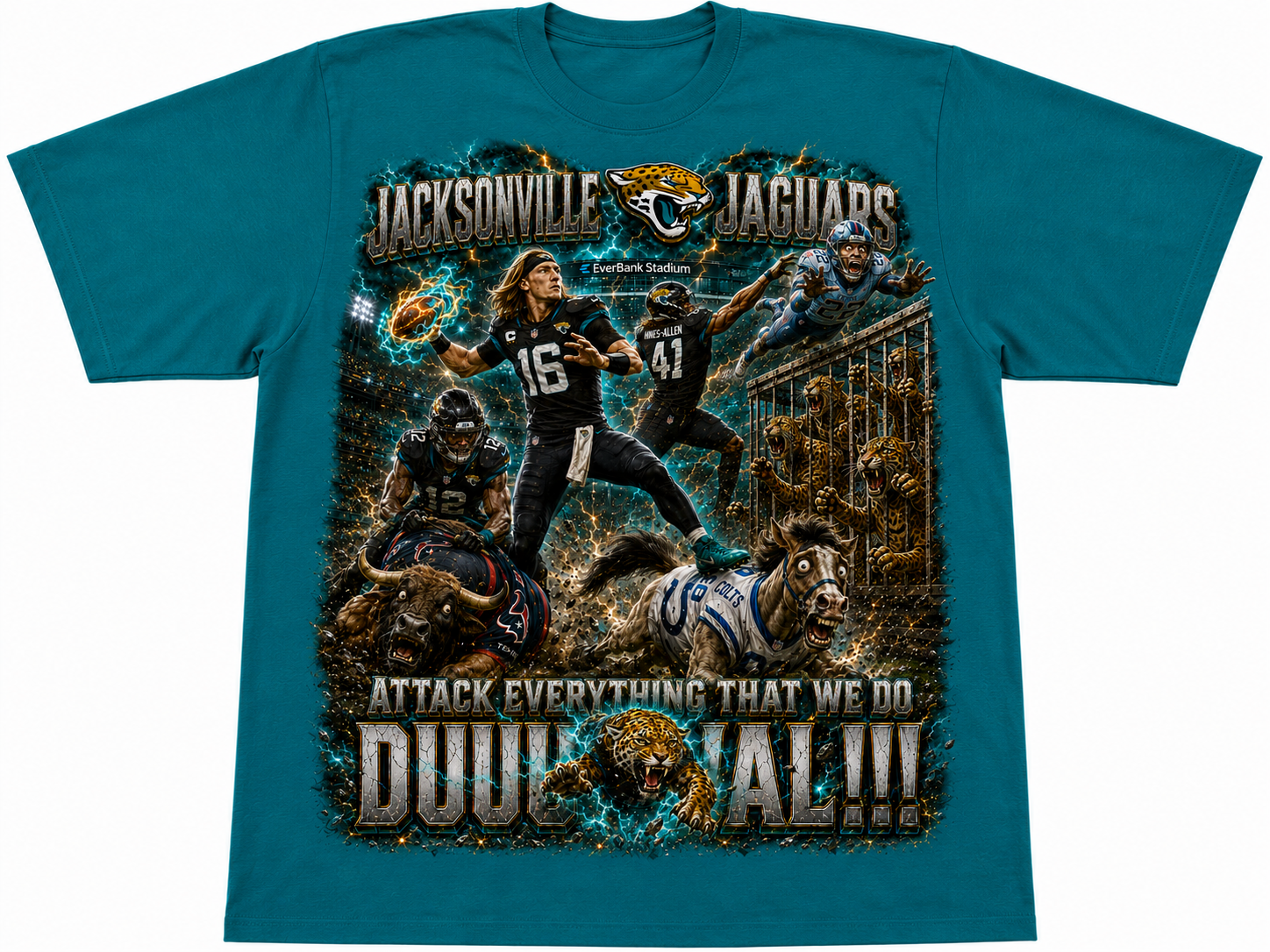 Jacksonville Jaguars Graphic Shirt