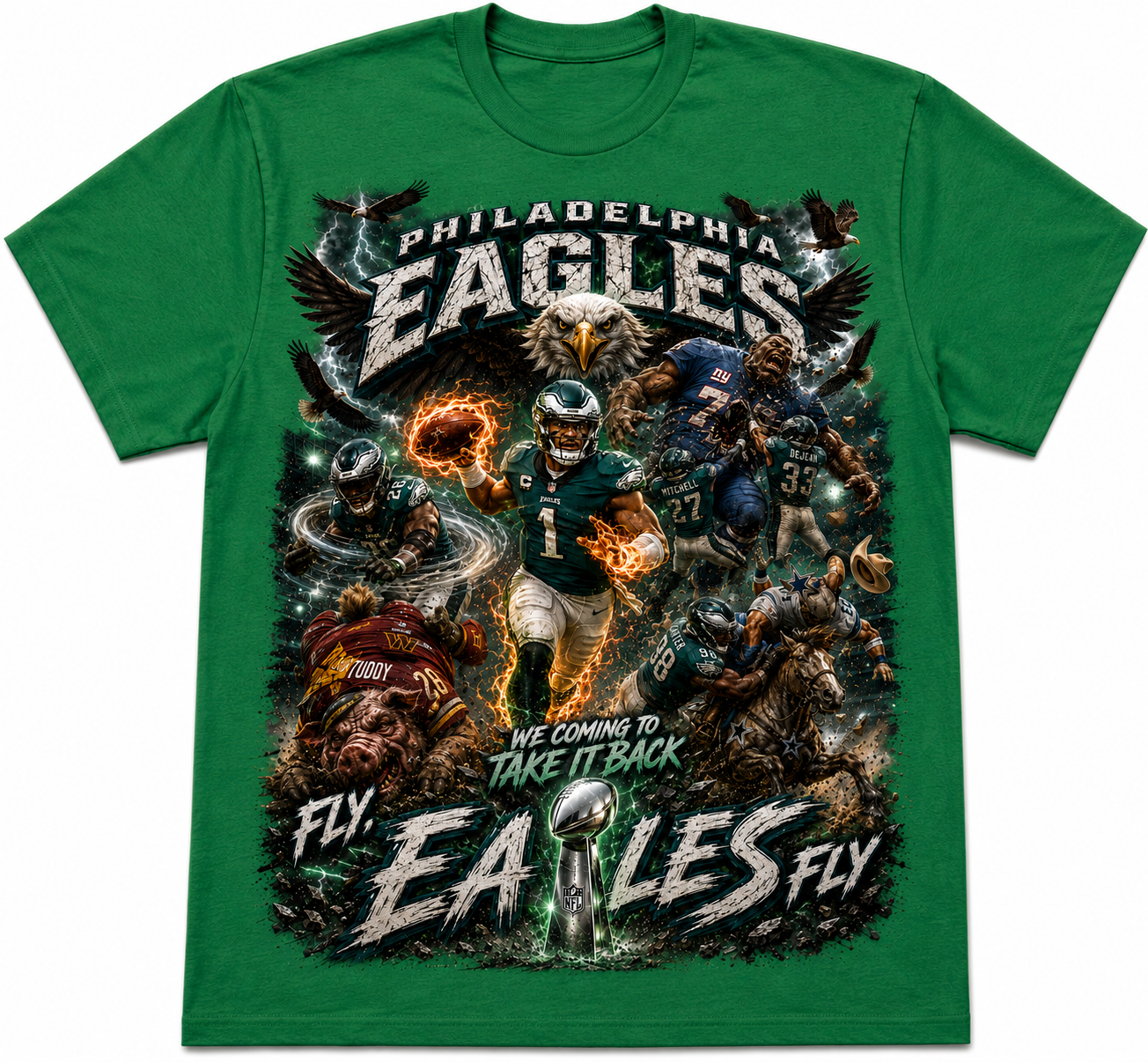 Philadelphia Eagles Graphic Shirt 