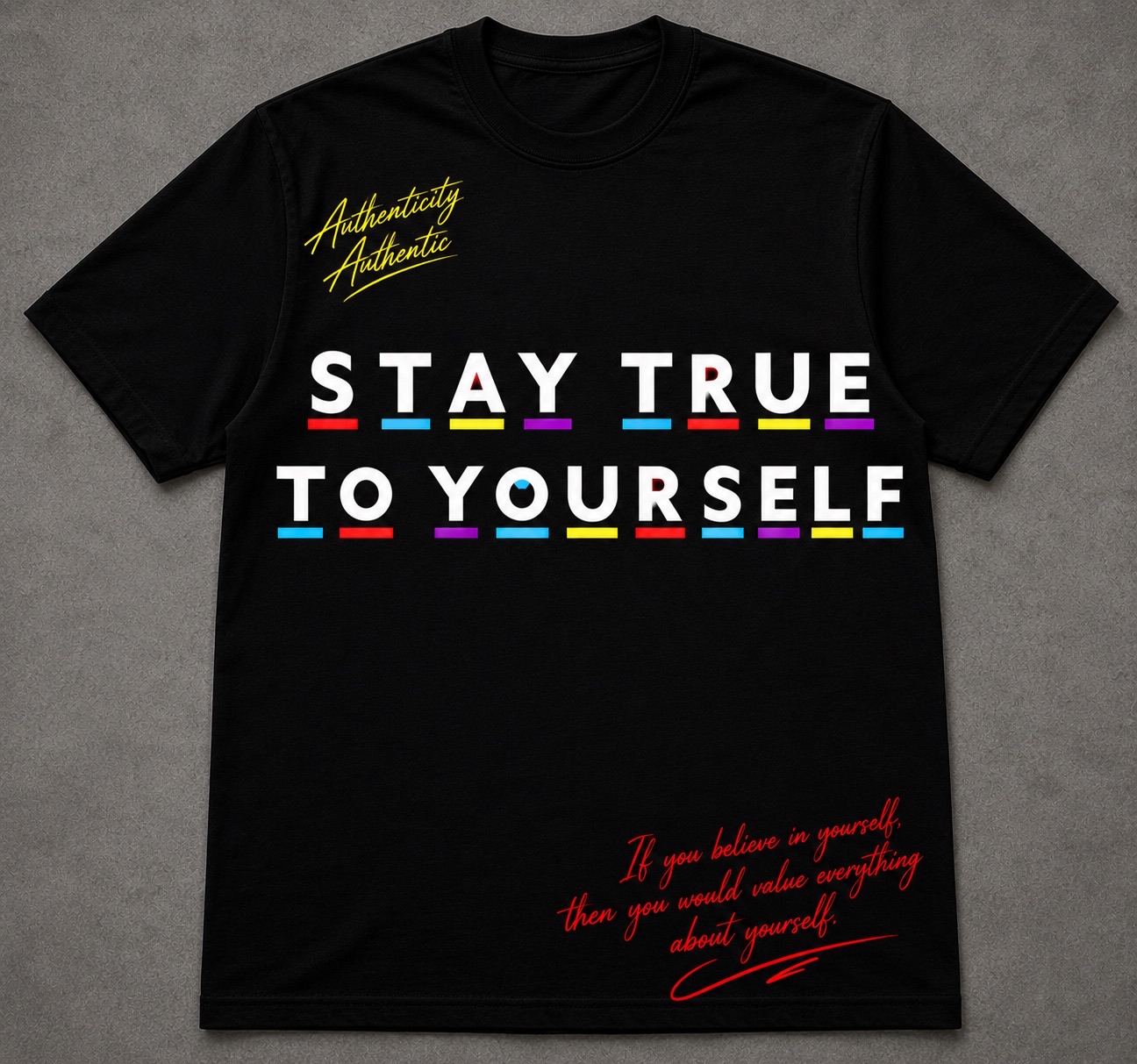 Stay True Signature Tee
