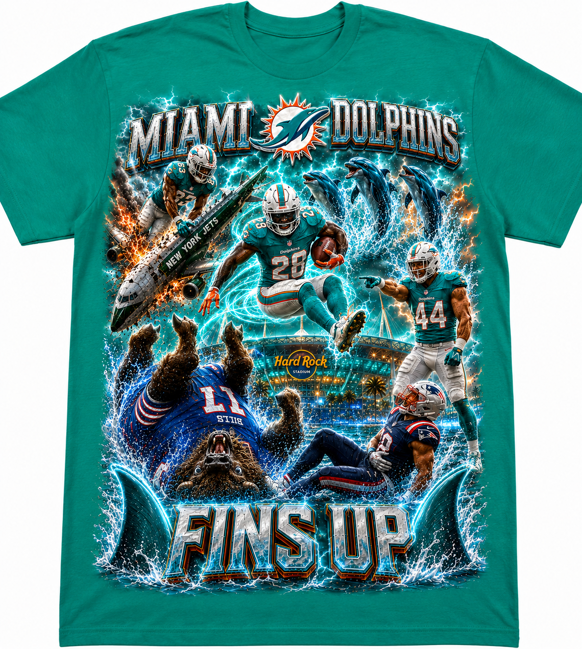 Miami Dolphins Graphic Shirt 
