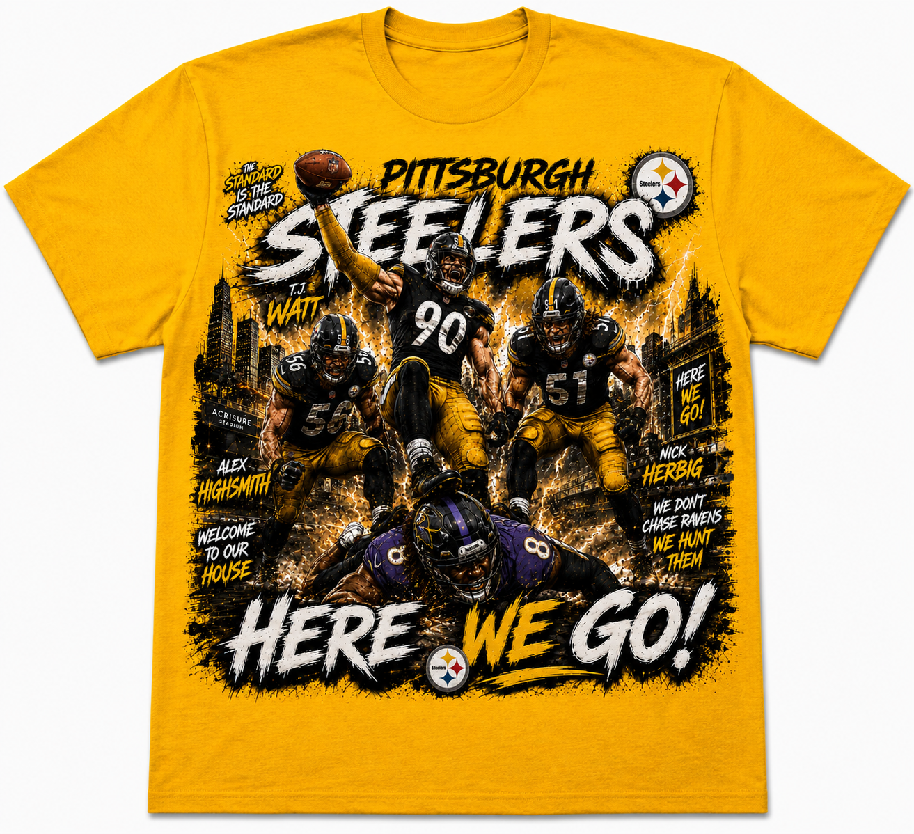 Pittsburgh Steelers Grafic Shirt