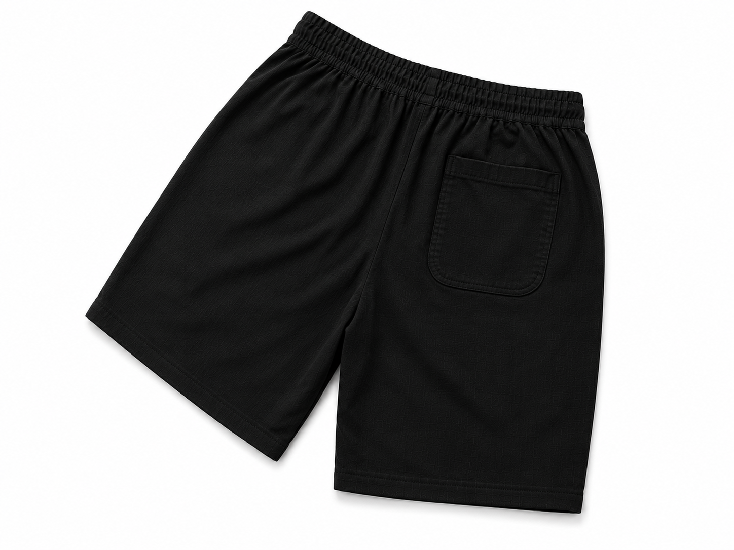 Classic Black Linen Shorts